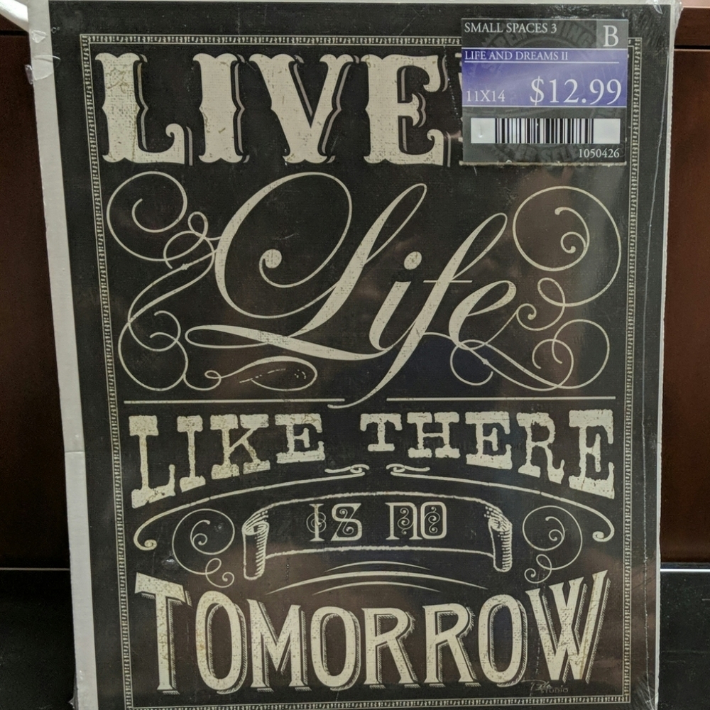 Small Spaces Wall Art / Poster. 11"x14"